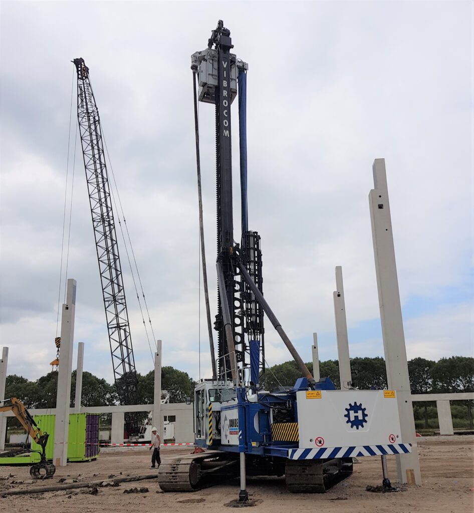 VDH-MP60 op werkplaats schuin