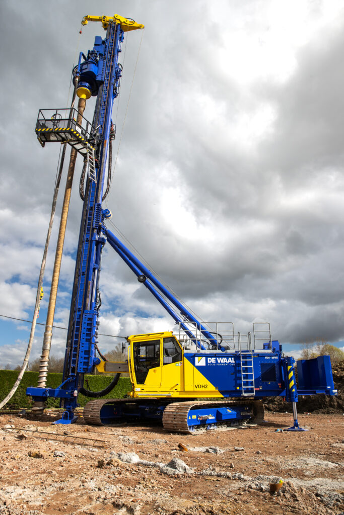 VDH-MP60 zijkant op werkplaats
