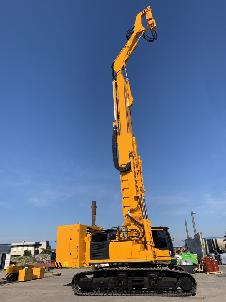 VDH-Sheetpiler Telescopisch zijkant