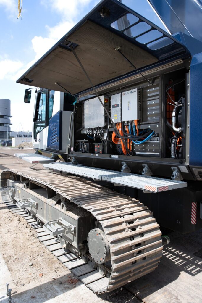 Sennebogen 653 elektriciteit