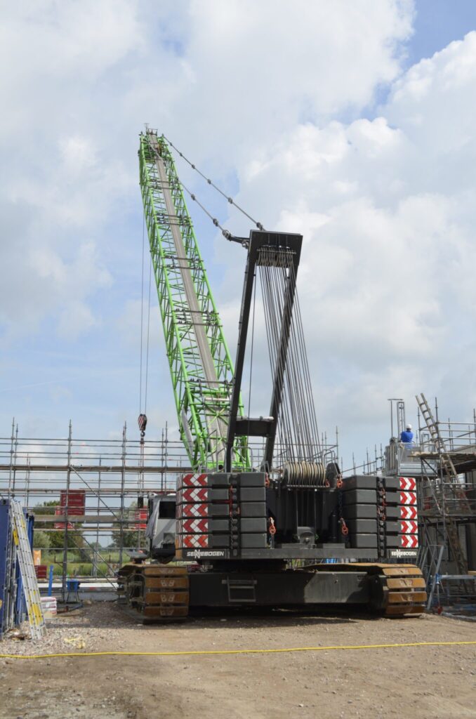 Sennebogen 5500 achterkant