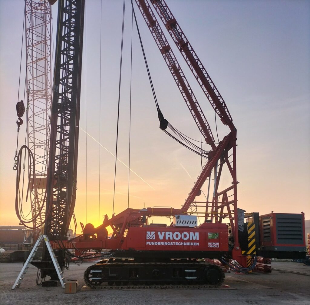 Revisie en hermotorisering Hitachi CX900-GLS