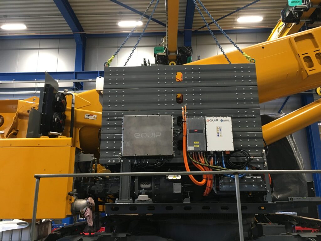 Elektrificatie | Liebherr LTR1100