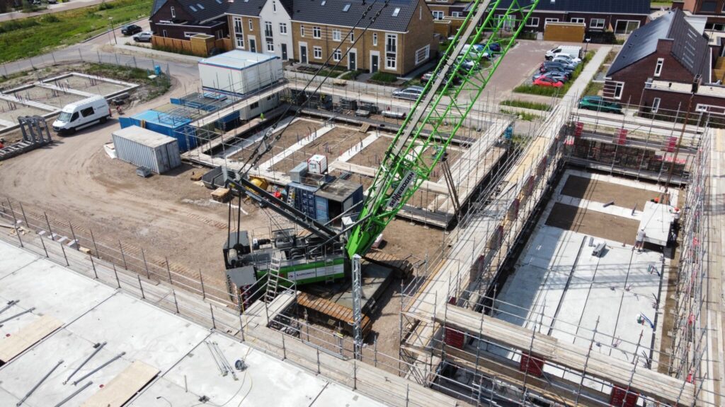 Sennebogen 5500 bovenaf