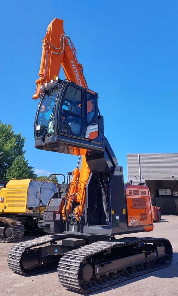 Cabineverhoging hitachi