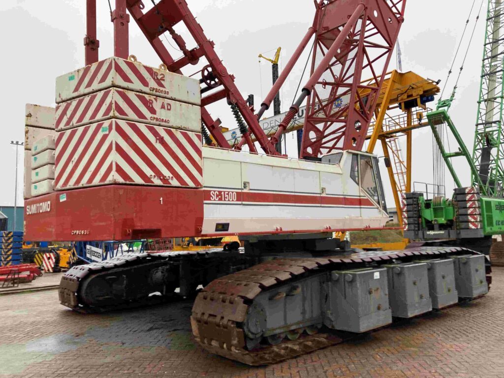 Sumitomo SC1500 schuin zijkant